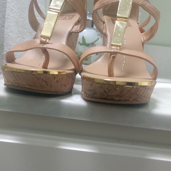 Dolce Vita nude cork wedge - Picture 3 of 10